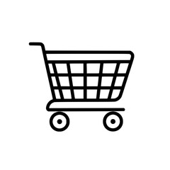 Shopping Cart icon, Shopping Cart SVG, Shopping Cart Cricut, Shopping Cart Clipart, shopping bag outline, shopping icon, mall icon, icons, single icon, business icon, web icon, Cut Files For Silhouett