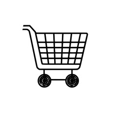 Shopping Cart icon, Shopping Cart SVG, Shopping Cart Cricut, Shopping Cart Clipart, shopping bag outline, shopping icon, mall icon, icons, single icon, business icon, web icon, Cut Files For Silhouett