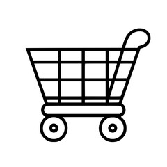 Shopping Cart icon, Shopping Cart SVG, Shopping Cart Cricut, Shopping Cart Clipart, shopping bag outline, shopping icon, mall icon, icons, single icon, business icon, web icon, Cut Files For Silhouett