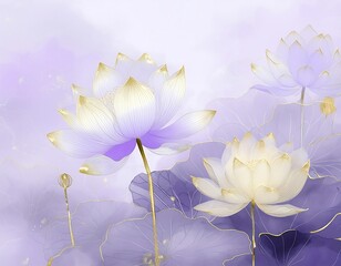 lotus flower on background
