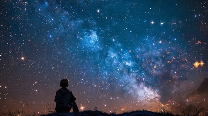 Revel in the brilliance of a star-filled sky, where constellations twinkle like diamonds and the Milky Way stretches out in all its celestial splendor.