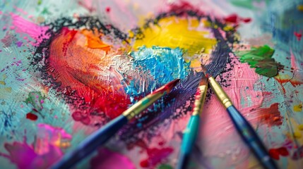 Obraz premium Share your talents with the world and let them uplift hearts and inspire minds.