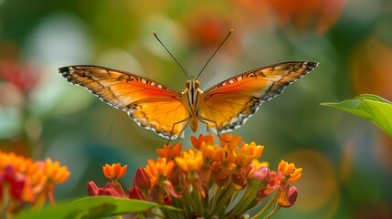 Obraz premium close up photo butterfly