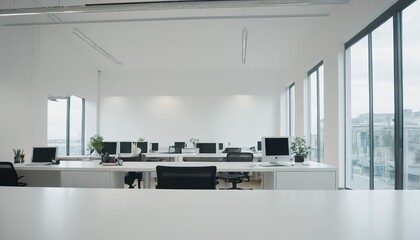 Science Laboratory With Microscopes, Computers And Laboratory Equipments