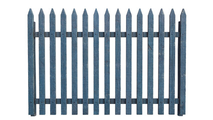 Wooden Fence V2 - 3d model render