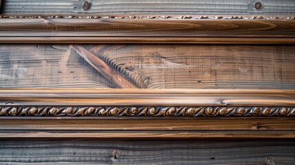 Pine Wood Picture Frame Photo in Inventory