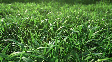 Obraz premium A close-up of vibrant green cannabis supplement bottles arranged in neat rows on a well-lit shelf in a modern store.