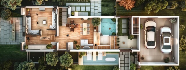 3d floor plan home design