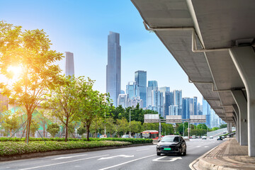 Zhujiang New Town skyline, Guangzhou, China