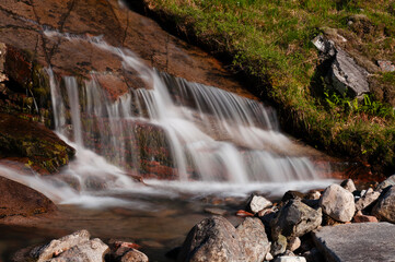 Obraz premium waterfall in the mountains