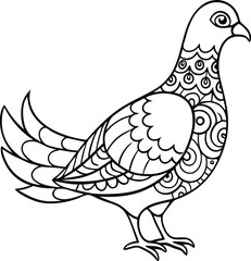 animal manadala coloring pages for stressrelief 