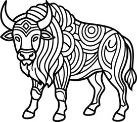 animal manadala coloring pages for stressrelief 