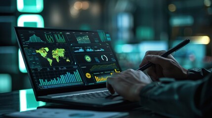 The digital analytics dashboard