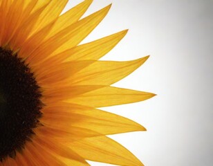 Obraz premium a heart of grass and wildflowers on a white background