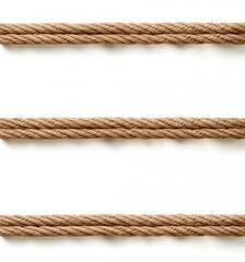 long strong braided rope close-up