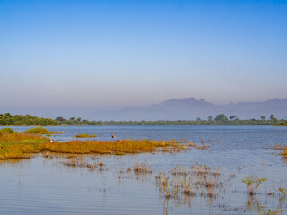 Sri Lanka, Ceylon Island - Udawalawe National Park, Tourist safari and animal watching
