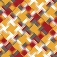 Tartan Pattern Seamless. Traditional Scottish Checkered Background. Template for Design Ornament. Seamless Fabric Texture.