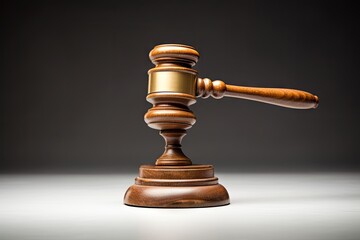 A Wooden Gavel for Judge, Lawyer, Auction Court