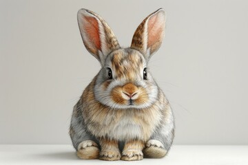 Obraz premium Winter Wonderland Rabbit 