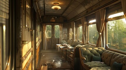 As the train passes by the sounds of its whistle and wheels become a soothing symphony.
