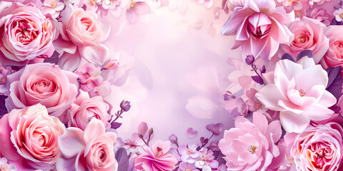 Banner for flower salon