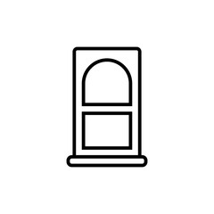 Furniture and home interior elements - thin line web icon set. Outline icons of kitchen, living room, bedroom and office collection. Simple vector illustration