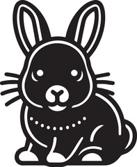 rabbit cartoon coloring