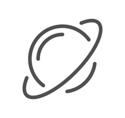 School and university related icon outline and linear vector.	
