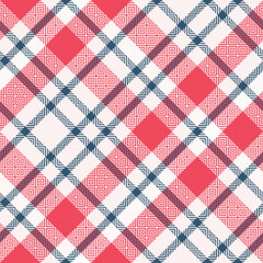 Tartan Plaid Pattern Seamless. Traditional Scottish Checkered Background. Traditional Scottish Woven Fabric. Lumberjack Shirt Flannel Textile. Pattern Tile Swatch Included.