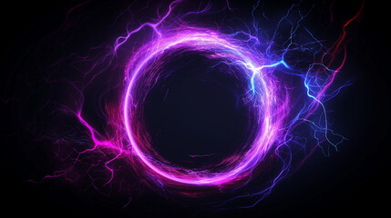 circle plasma effect as background