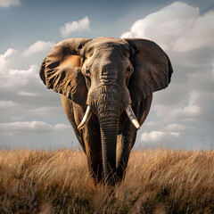 Obraz premium elephant in savanna