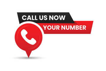 vector call us now background design
