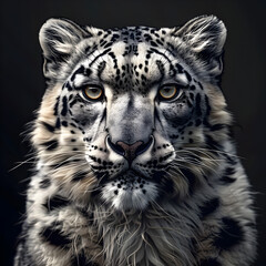 white leopard