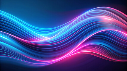 Fototapeta premium pink and blue abstract background with lines