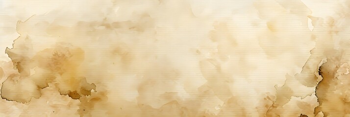 Beige Watercolor Texture: Elegant Old Paper Background