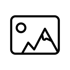 Picture Frame Icon Perfect for Photography and Art