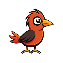 Fototapeta premium Cute bird logo
