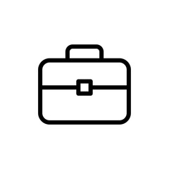 Business Briefcase Icon Perfect for Corporate and Professional Themes