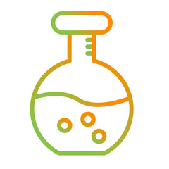 Flask Vector Icon