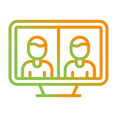 Telepresence Vector Icon