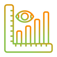 Descriptive Analytics Vector Icon