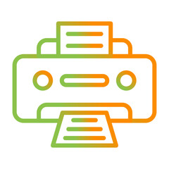 Printer Vector Icon