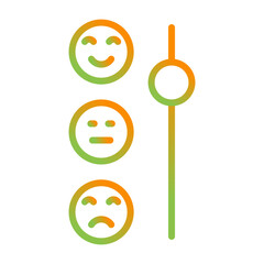 Net Promoter Score Vector Icon
