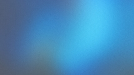 Obraz premium Grainy Gradient blue Background, Abstract Blurred color