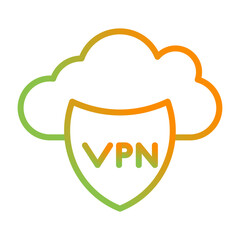 Virtual Private Network Vector Icon