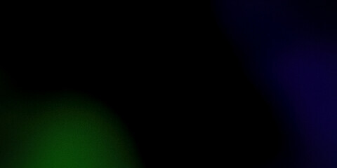 A dark, moody gradient background featuring deep shades of green and purple blending seamlessly into black. Ideal for projects needing a dramatic and mysterious ambiance