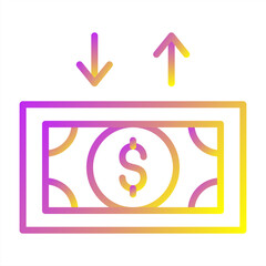 Cash Flow Vector Icon