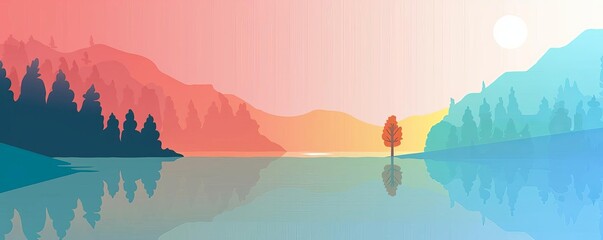 Customer service excellence flat design side view retention theme water color Splitcomplementary color scheme