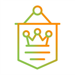 Fototapeta premium Banner Vector Icon