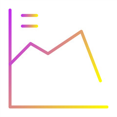 Economic Downturn Vector Icon